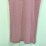 Rag & Bone Jeans Red & Black Diagonal Stripes Short Sleeve T Photo 2