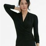 MM.LaFleur Black Long Sleeve Fey Top Size L Photo 1