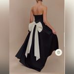 Meshki  Black Strapless Wedding Dress Photo 2