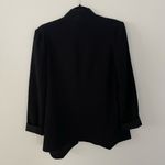 Rebecca Minkoff Black Open Front Asymmetrical Hem Blazer (10) Photo 4