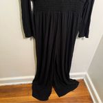 Old Navy Waist-Defined V-Neck Jumpsuit Black L Photo 9