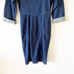 Vintage Blondie and Me Cotton Denim Shirt Dress Women’s Size 9/10 Late 80s Style Photo 7