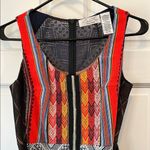 Byron Lars Gramercy Embroidered Tapestry Pencil Dress w/ Woven Belt Photo 5