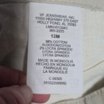 Lee Riveted Beige Cargo Pants Straight Leg Mid Rise Eased Fit Size 12 Tan Photo 12