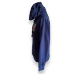 5/$65 Port & Co Womens Hoodie Sz‎ S Navy Blue Chicago Illinois Sweatshirt 70s Photo 4