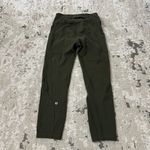 Lululemon  Time To Sweat Crop 23" Size 6 - Dark Olive Photo 2