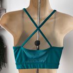 Adidas  Women's Turquoise Sports Bra Photo 1