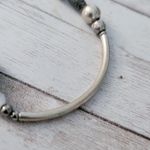 Stretch Bracelet Silver Tone with Cherub Charm Photo 7