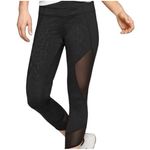 Athleta Women's Black Aura Sonar Athletic Athleisure Capri Leggings Size XS Photo 0