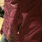 Champion Women’s  Duo Dry Venture Warm Maroon quilted pullover size M Photo 9