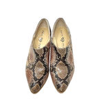 Katy Perry The Hope Brown Snakeskin Print Ankle Bootie Shootie Size US 5.5 Photo 1