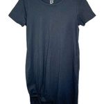 New York and Company Black Cotton tie knot T Photo 0