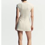 ZARA  NWT ruched draped mini dress Photo 1