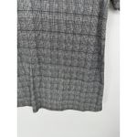 Victoria R Top Women SIZE M Black Plaid Short Sleeve Keyhole Tie Back Clueless Size M Photo 2