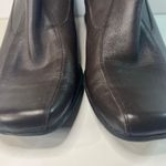 Clarks Women’s Brown Leather Booties Size 6 Photo 1
