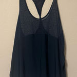 Lululemon Women's Navy Blue Sleeveless Top Photo 0