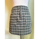 American Eagle  Outfitters Plaid Mini Skirt 4 Blue Green academia preppy Y2K boho Photo 1