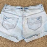 Bullhead Denim Co Jean Shorts "High Rise Short Short" Light Blue with Rivets-3 Photo 1