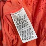 Old Navy  Coral Orange Eyelet Embroidered Cotton Slip Dress, Small Photo 5