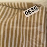 Madewell  Belhaven Ruffle Wool Blend Sweater Tank in Stripe‎ Photo 5