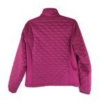 L.L.Bean Womens Puffer Jacket Quilted Thinsulate Zip Pockets Pink M Photo 1