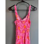 J.Crew Women's Bright Floral w/ Oranges Sleeveless Slip Sundress Photo 2