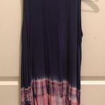 Entourage Tye Dye Flowy Mock Neck Dress Photo 0