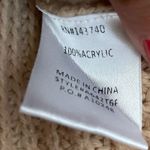 After Market  Knit Cream V-Neck Sweater Small Photo 4