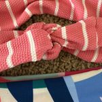 Splendid  BIKINI SET REVERSIBLE THIN STRIPED PALE PINK FLORAL NWT SZ L Photo 6