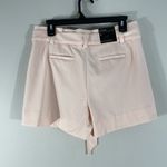 Banana Republic Womens 4” Short Pink Paper Bag Tie Waist Belted shorts Size 6 Photo 1