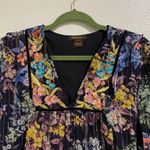 Anthropologie Vineet Bahl Vivienne Embroidered Metallic Blouse Sz S Photo 2