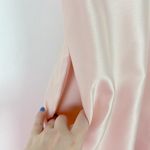 Alfred Sung NWT Draped Faux Wrap Cocktail Dress With Pockets Blush Size 0 D777 Photo 5