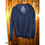 Irish Connexxion Unisex Hoodie Dublin Blue White Pullover Long Sleeve Woman's M Size M Photo 1