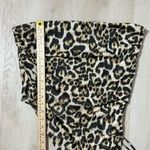 Mixed Threads Leopard Print Ruched Halter Top Scarf Bandana Top Women XL Photo 3