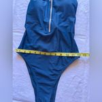 Juicy Couture Juicy Coutur Swim suit one piece zipper tie size M blue Photo 8
