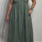 Free People Free-est Poppy Midi Dress Ruffle Sweetheart Garden Party Sz S Photo 0