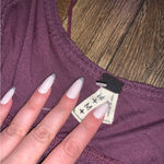 We The Free  purple Malibu long sleeve thermal free people oversized fall casual Photo 4