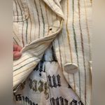 L.A.M.B. Vintage Y2K Punk Grunge Ska Striped Blazer Jacket Gwen Stefani Size 2 Photo 7