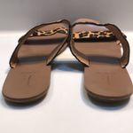 J.Crew  Women’s Leather Animal Print Fur Sandals Photo 3