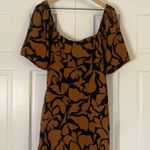 A New Day  Black and Brown Mini Dress Photo 0