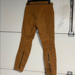Chloé CHLOE WOMENS DESIGNER BIKER TROUSER PANTS KHAKI BROWN ITALIAN 34/ US 0 Photo 9