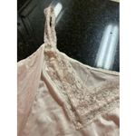 Vintage Shadowline 2 Piece Pajamas Set Tank And Pants Pink Lace Silly Sz L Sexy Size L Photo 2