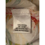 Breckenridge Petite Large Tropical Blouse 3/4 Sleeves Button Down Photo 12