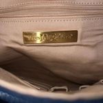 Preston & York  suede and fur purse with floral pattern Photo 4