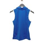 Nike  Womens Golf Tour Performance Sleeveless Tennis Polo‎ Shirt Blue Size XS Photo 2