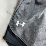 Under Armour Under‎ Armour HeatGear Women's Gray Athletic Shorts Loose Fit Size SM Photo 1