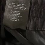 Babaton Aritzia  Black High Rise Faux Leather Wide Leg Pants Size 2 Photo 5