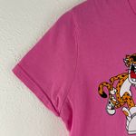 Y2K Vibes Hot Pink Chester’s Cheetah Girls Crewneck Short Sleeve Graphic Tee Size M Photo 4