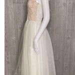 Windsor Nwt  lace tulle flair dress formal / prom size large with flaws Photo 4