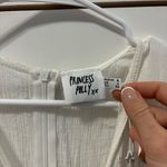 Princess Polly  White Wrap Dress NWT Photo 3